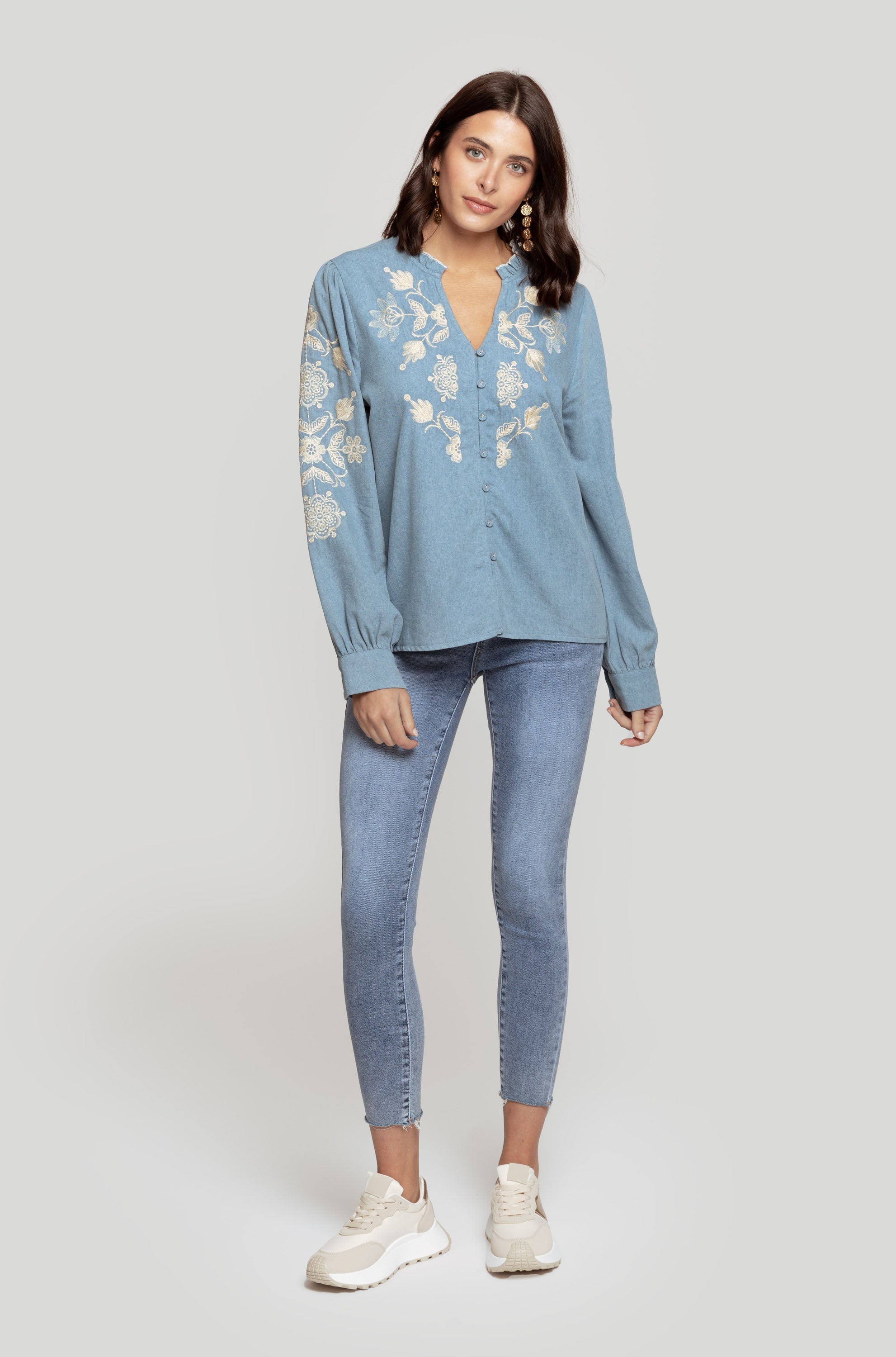 BLUSA  BOTONES