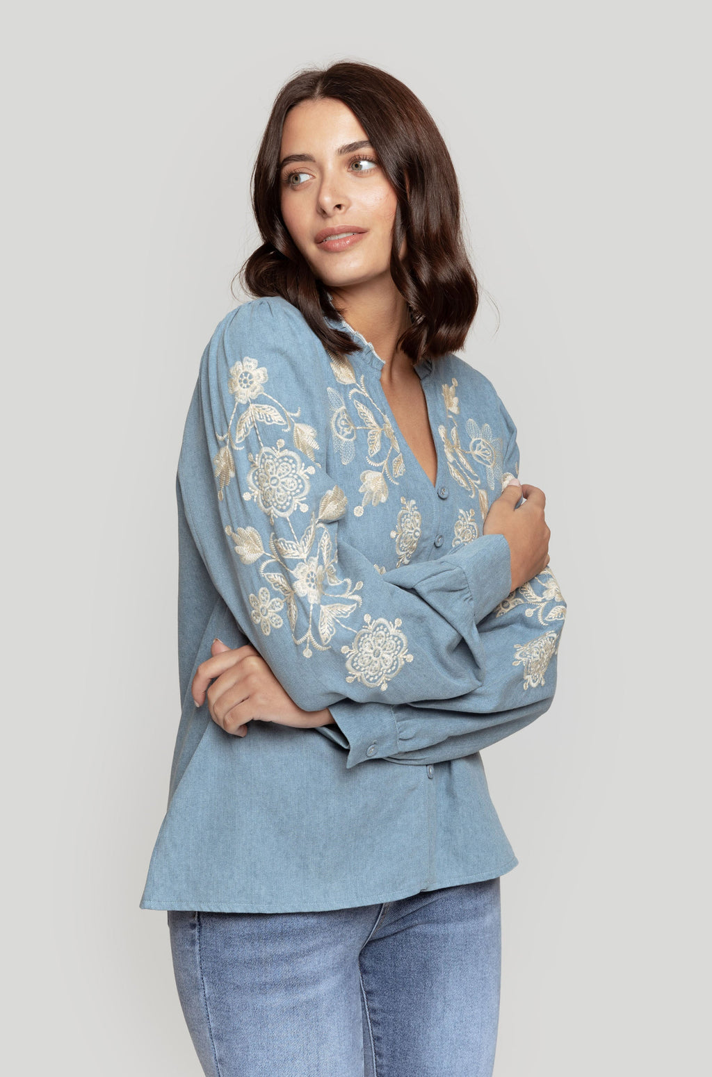 BLUSA  BOTONES