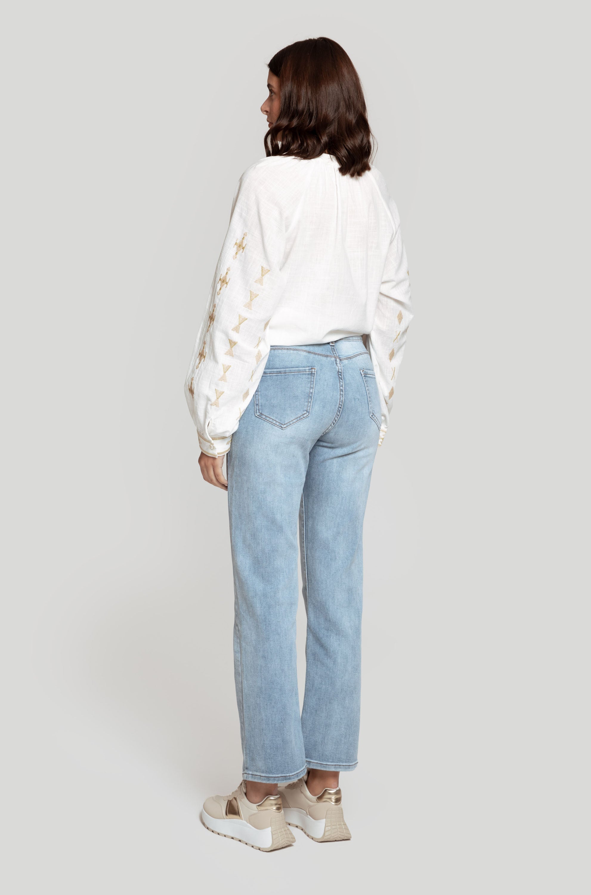 JEANS  CROPPED WIDE-LEG