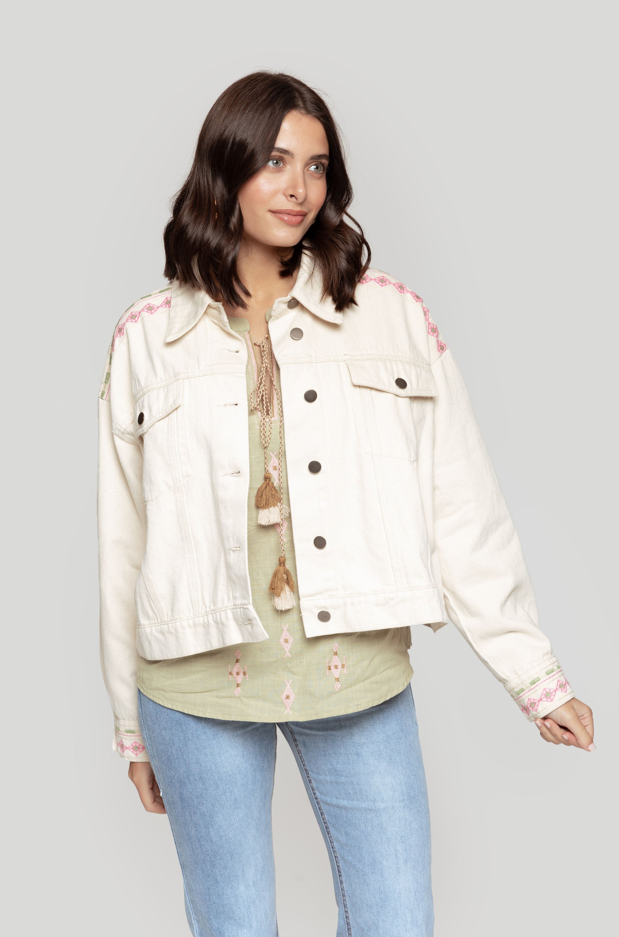 CAZADORA  ESTAMPADA