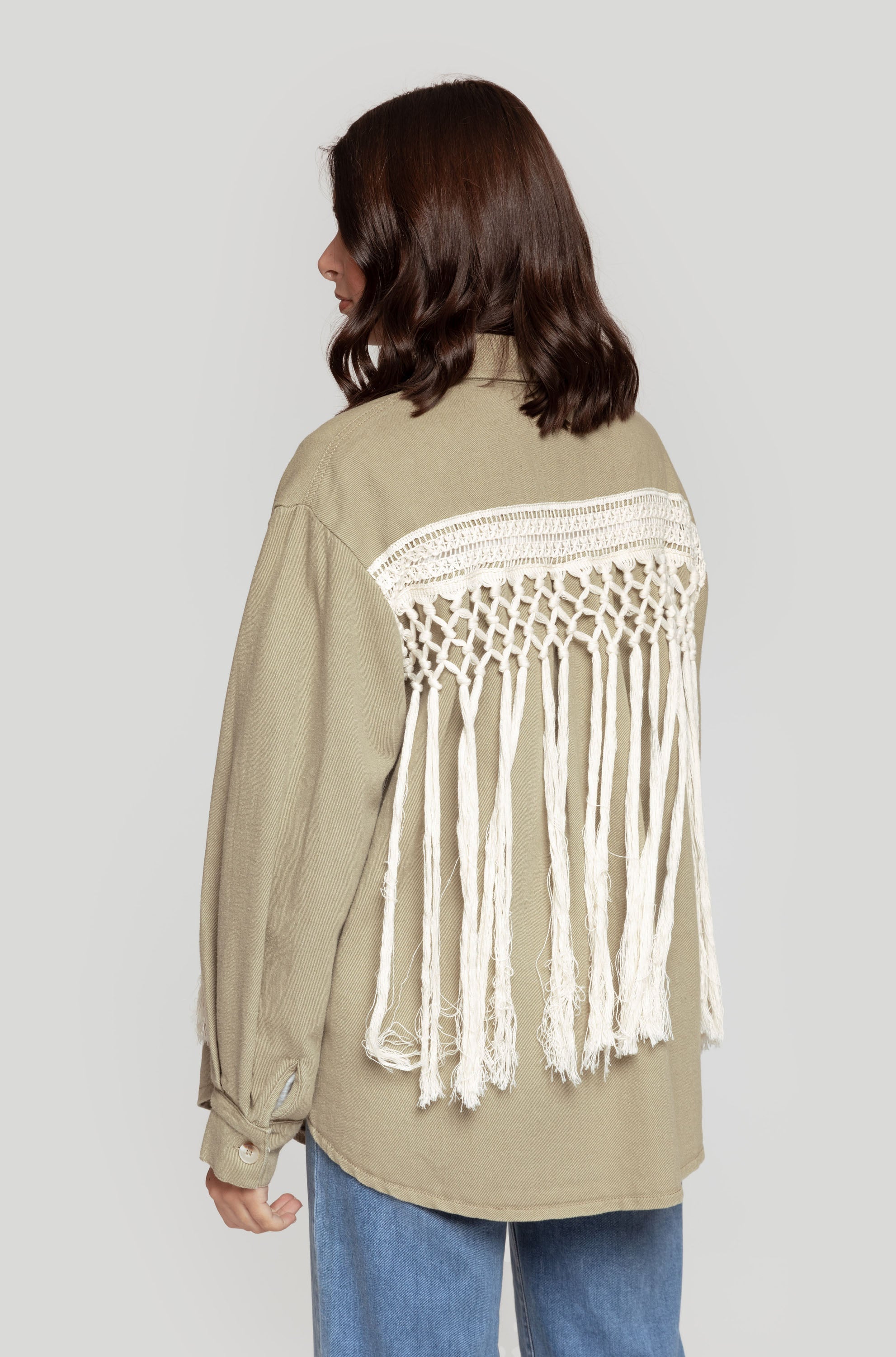CAZADORA  FLECOS