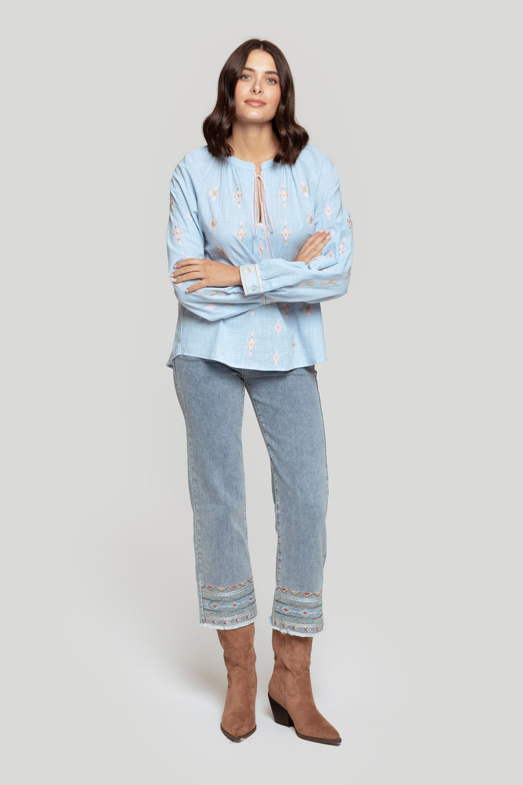 JEANS  BRILLOS