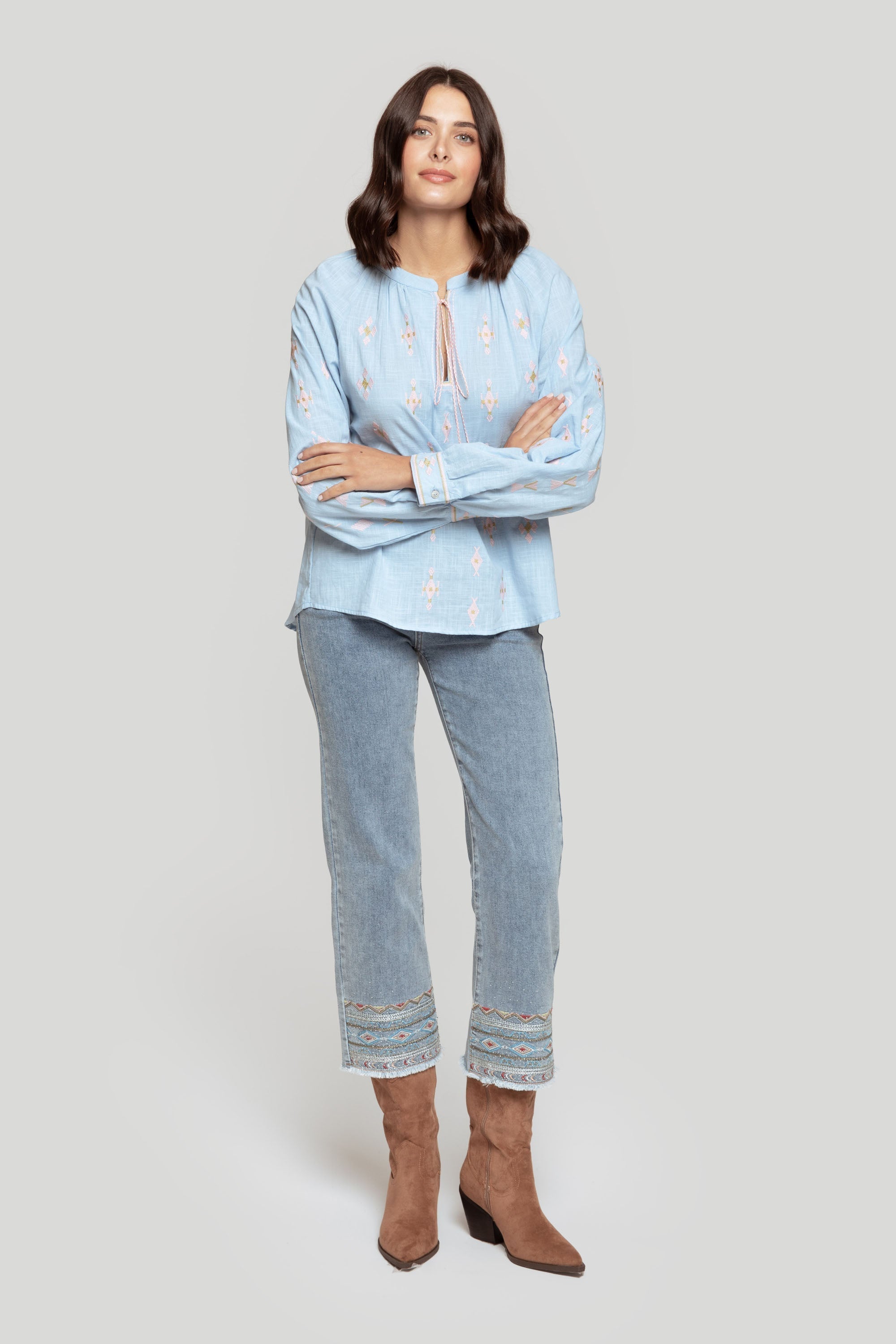 JEANS  BRILLOS