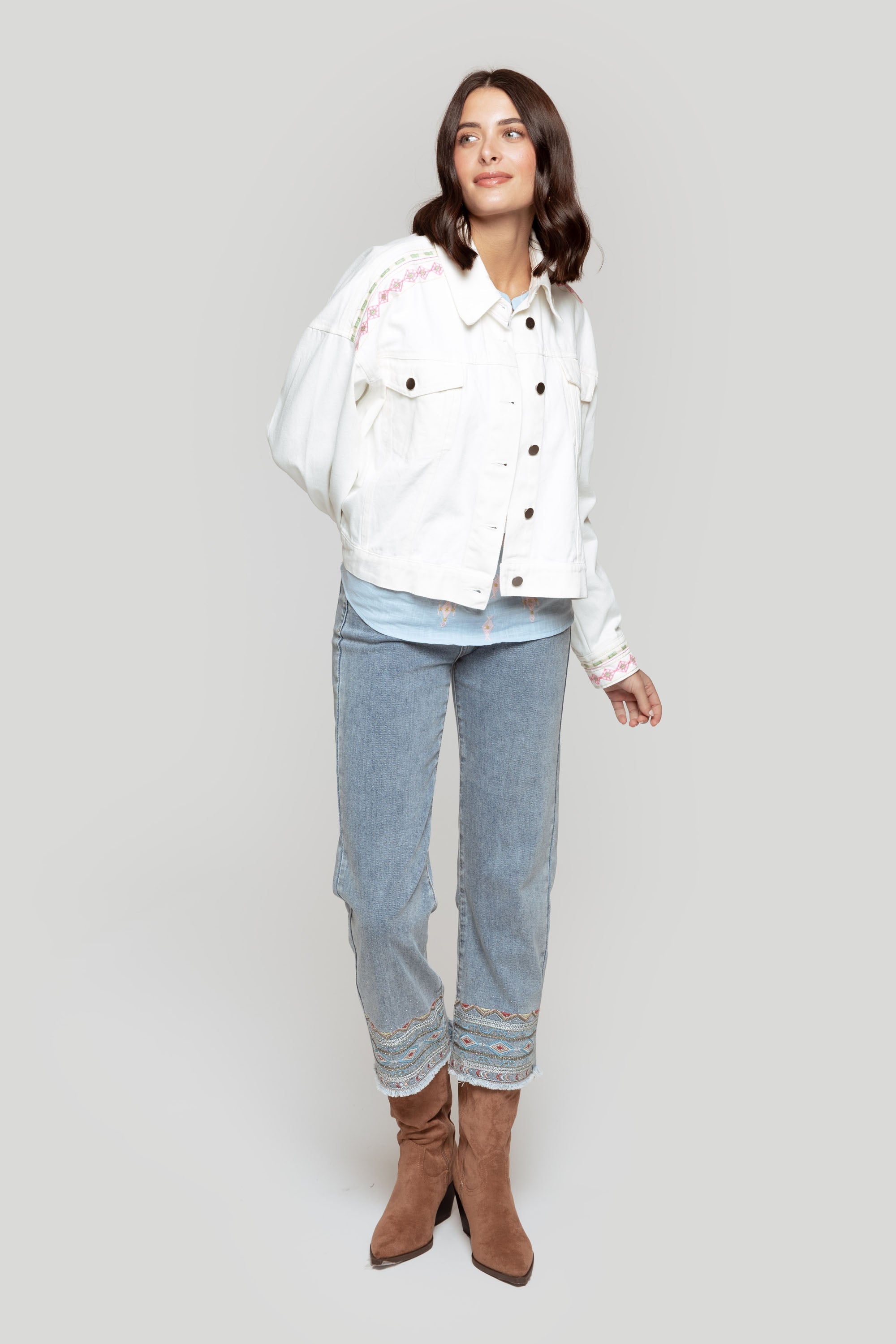CAZADORA  ESTAMPADA