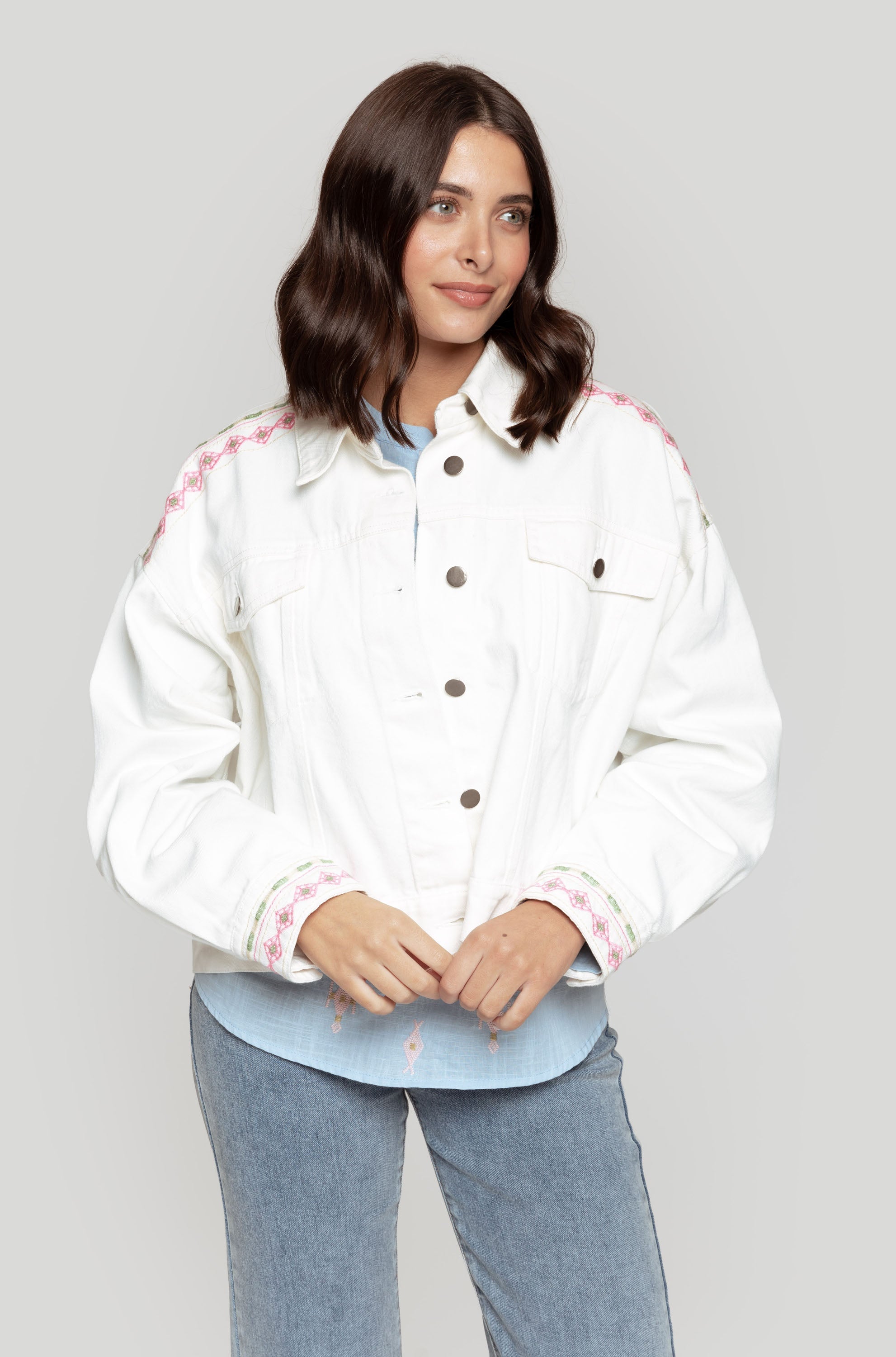 CAZADORA  ESTAMPADA