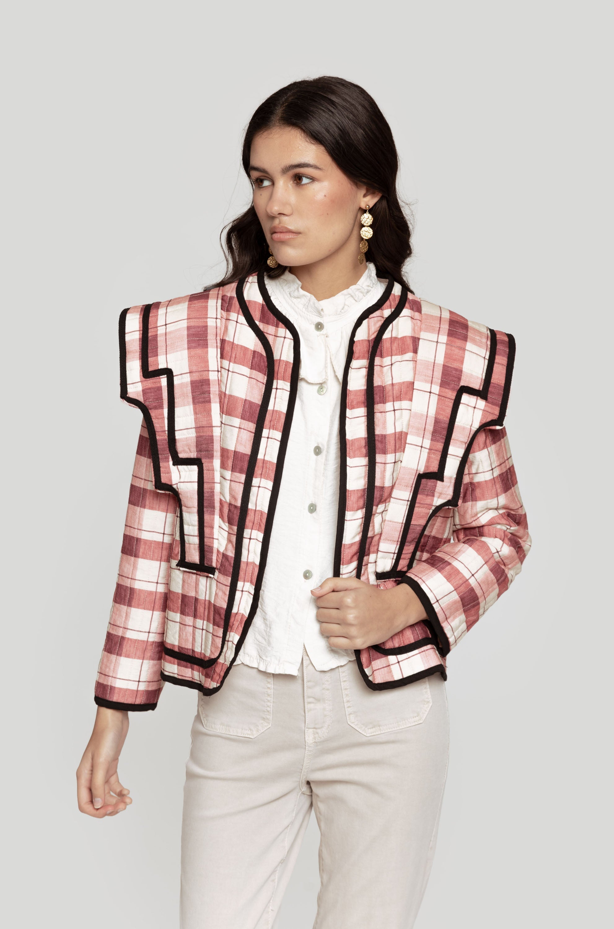 CHAQUETA  VOLANTES