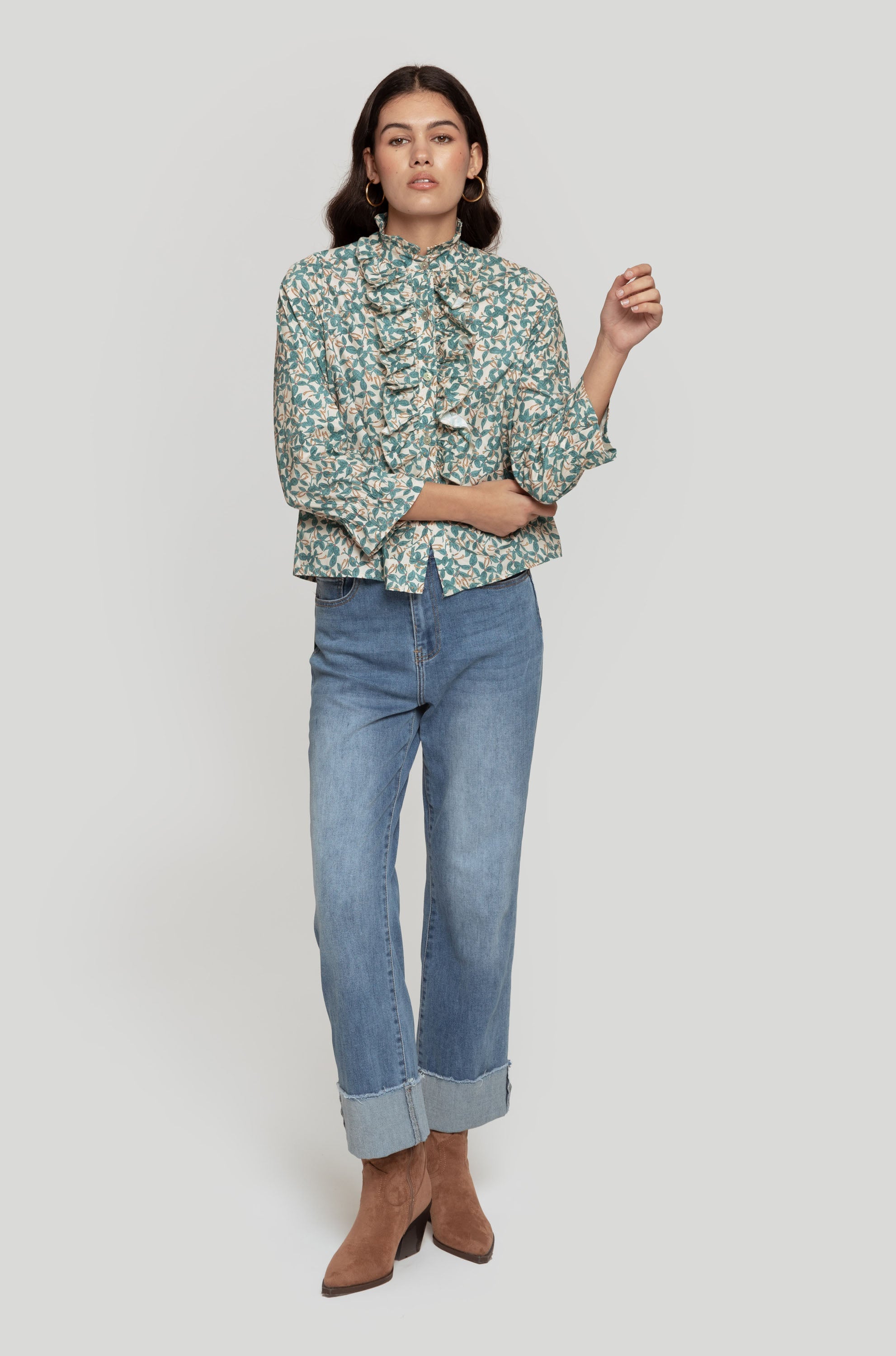 JEANS  CROPPED