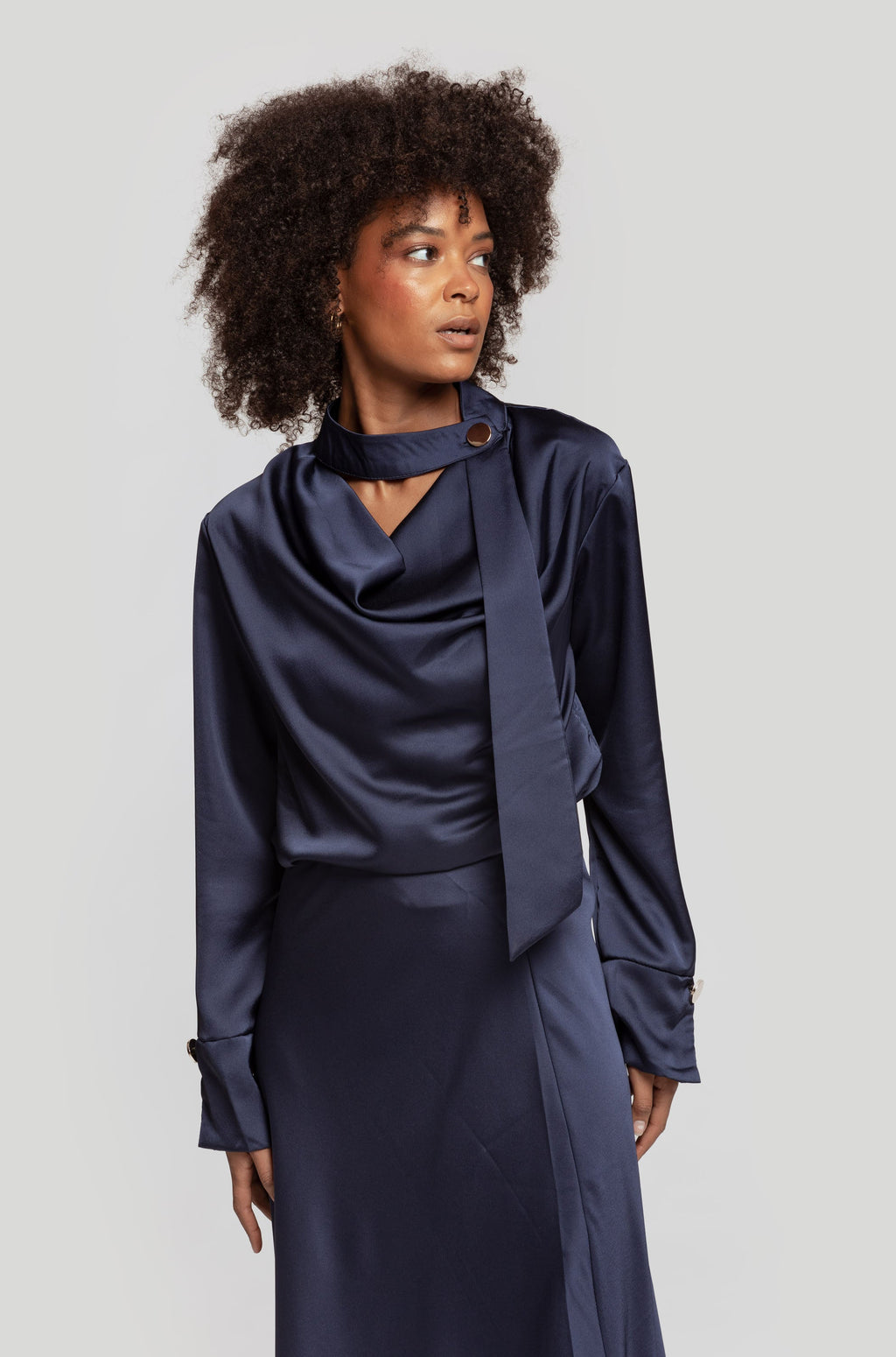 BLUSA  SATEN