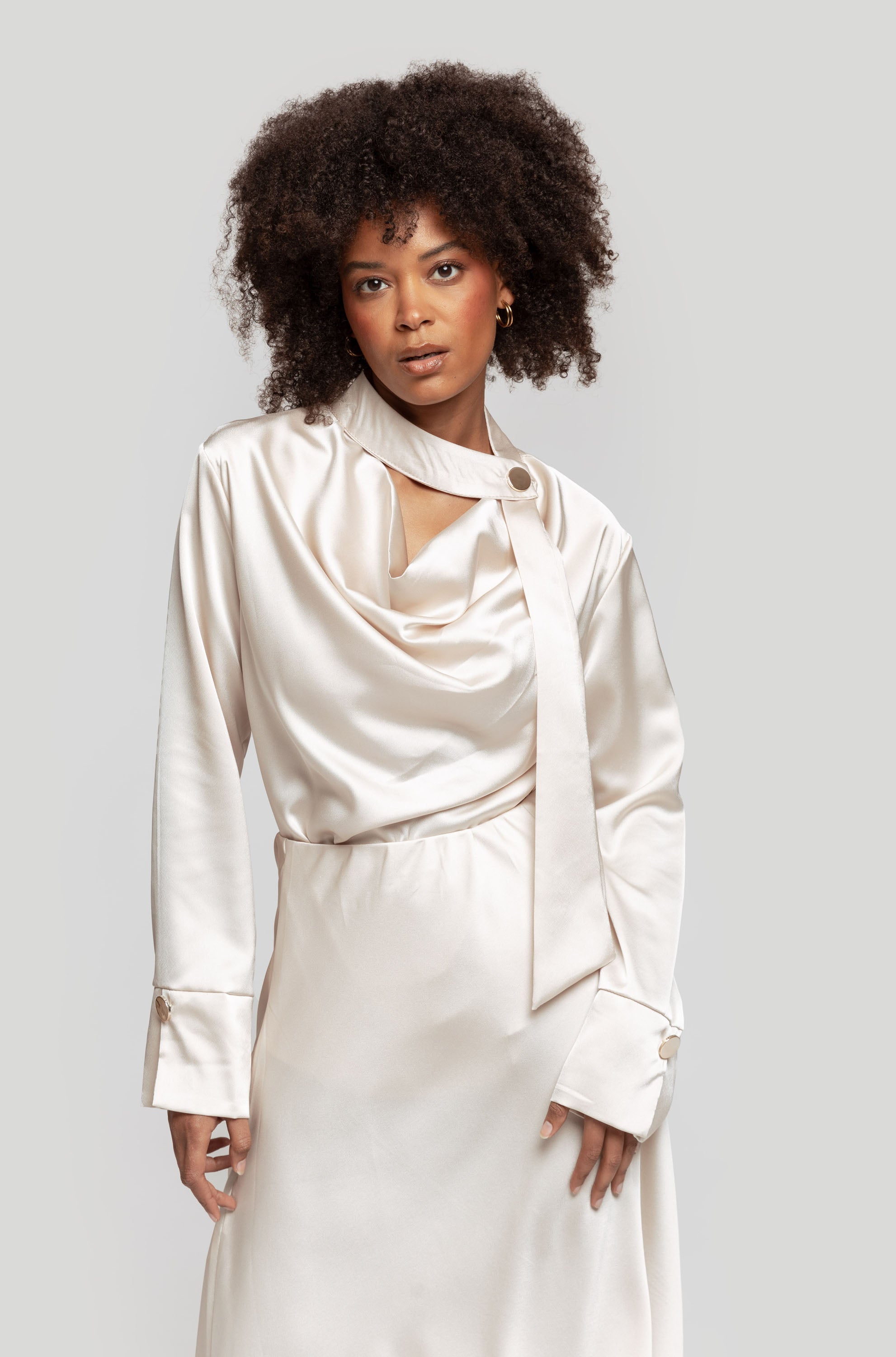 BLUSA  SATEN