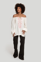 BLUSA  CON LINO