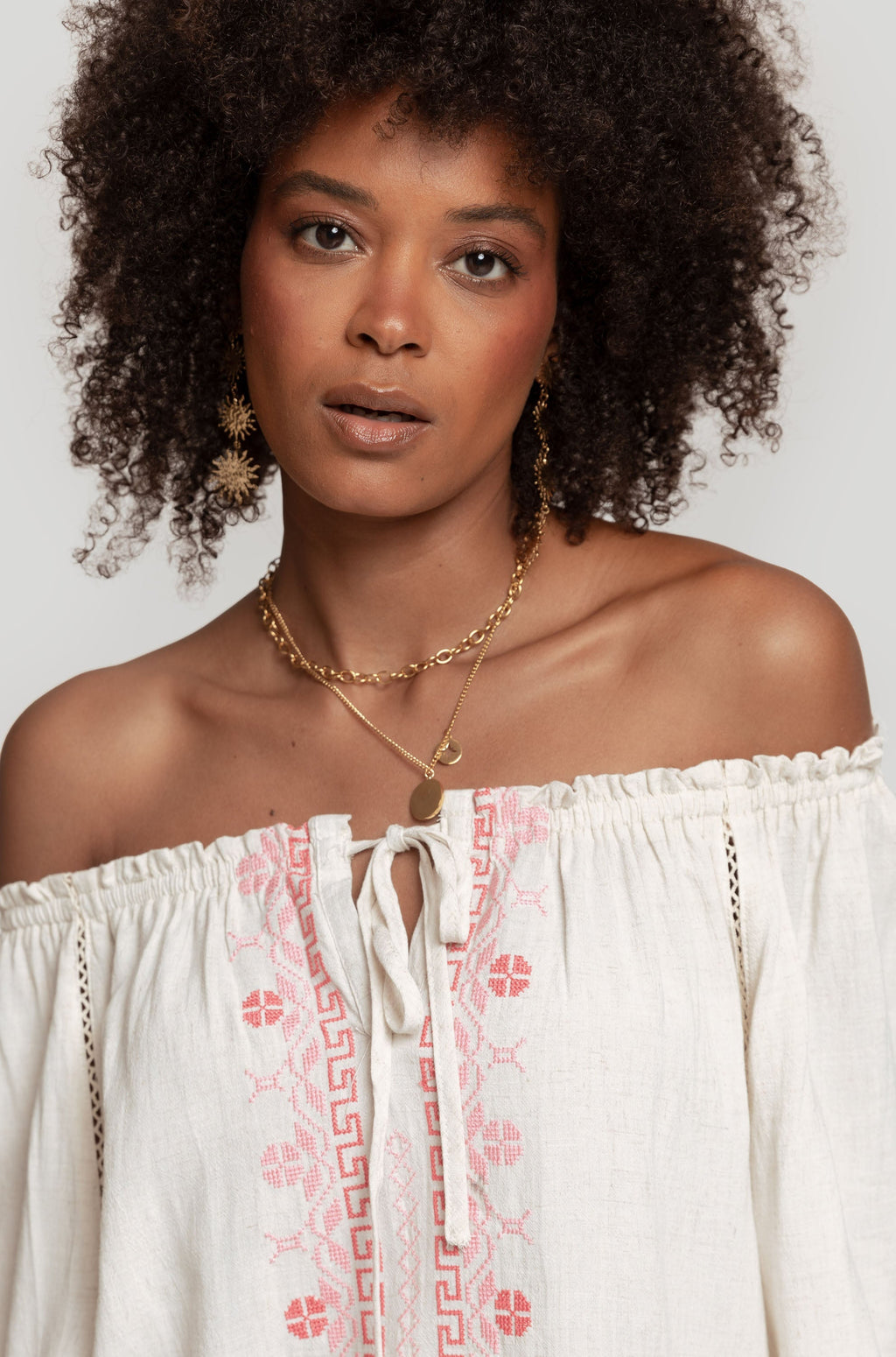 BLUSA  CON LINO