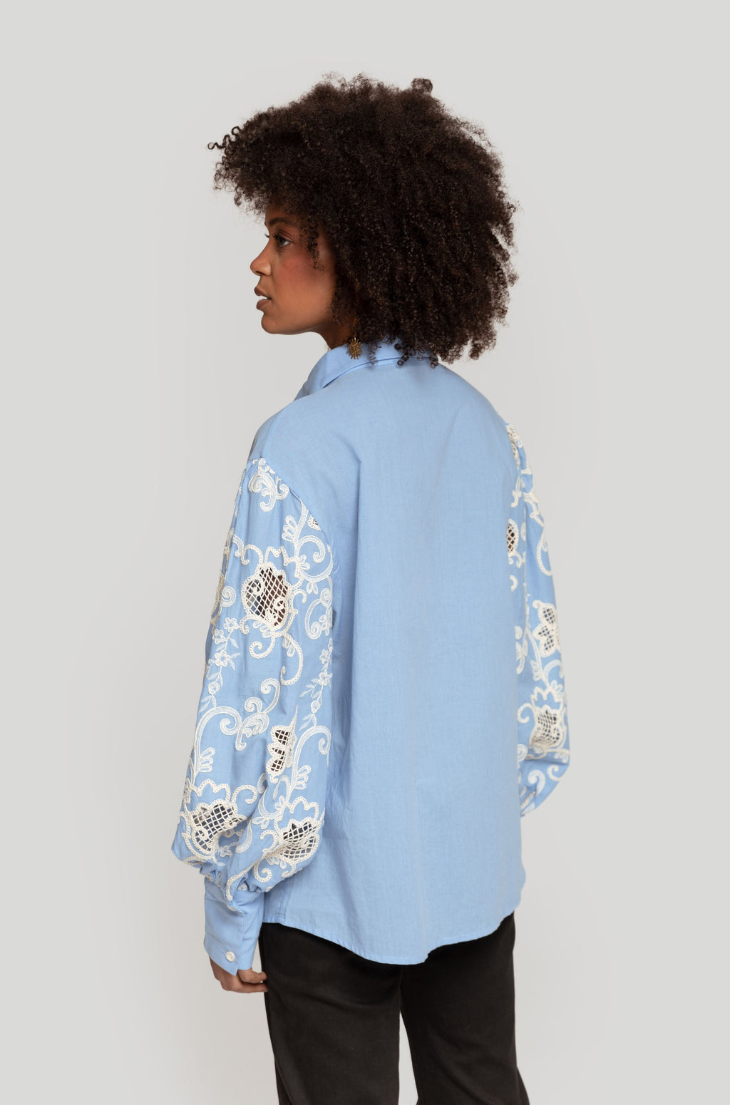 CAMISA  CON CROCHET
