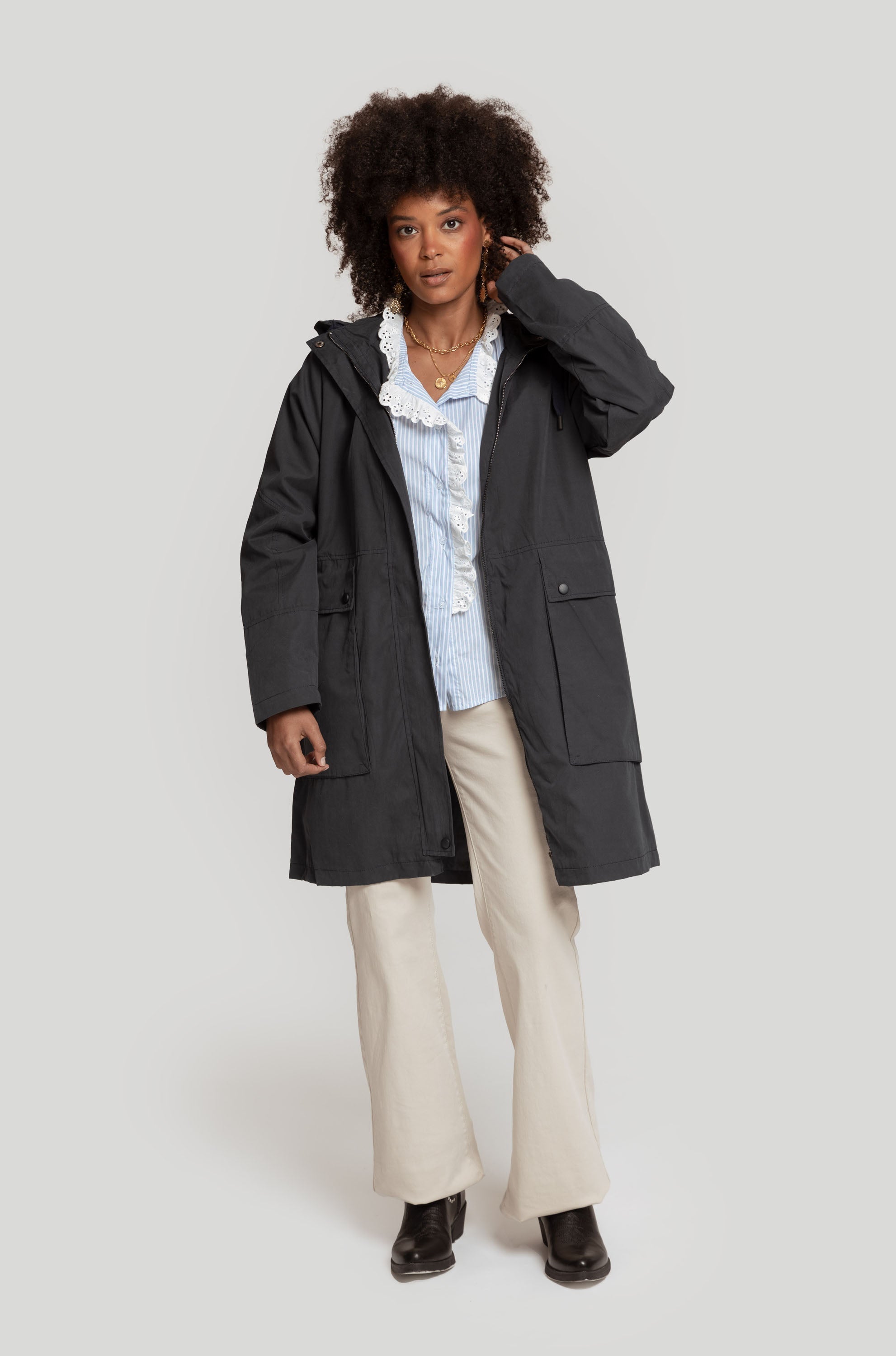 TRENCH  CAPUCHA