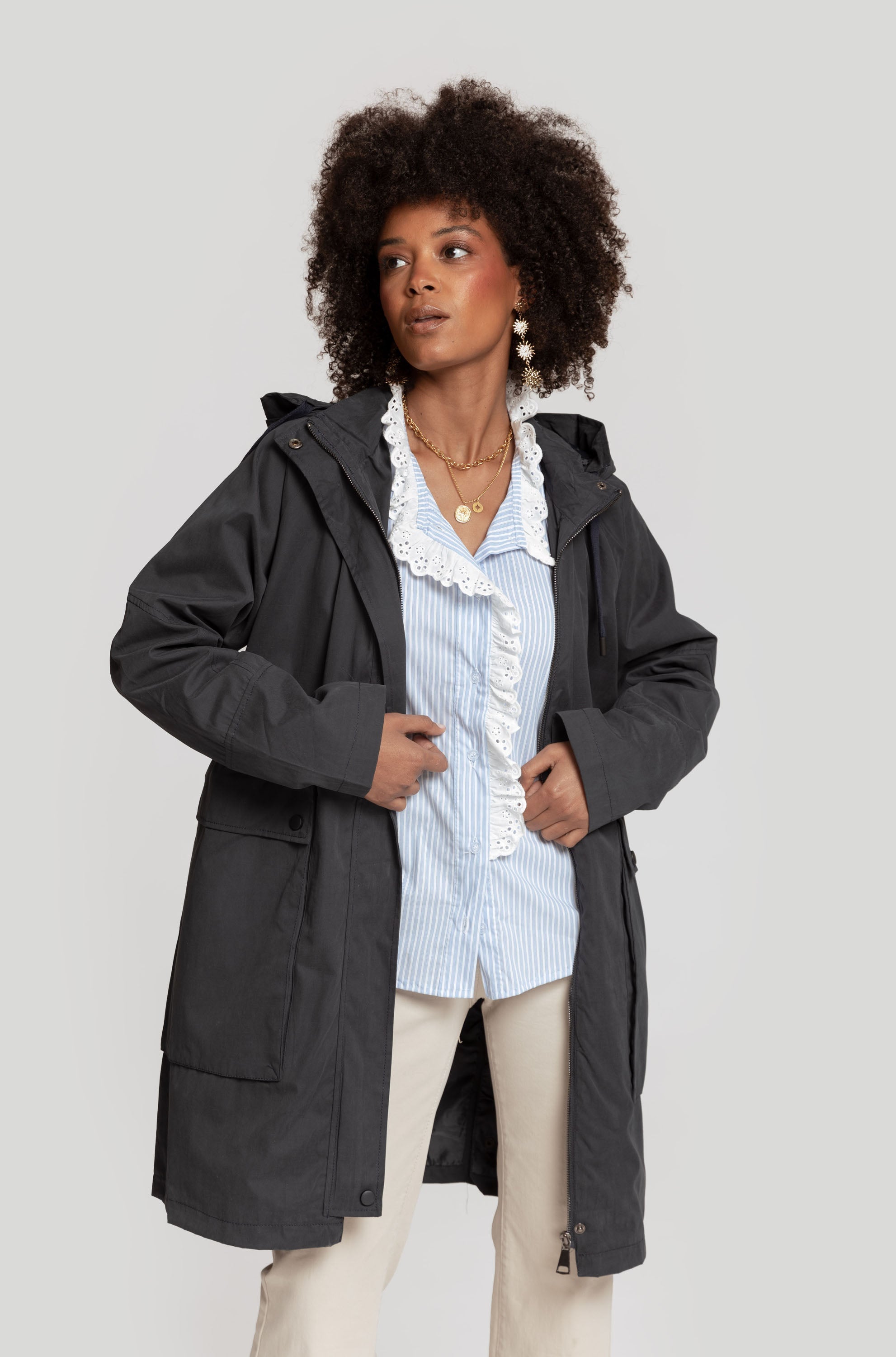 TRENCH  CAPUCHA
