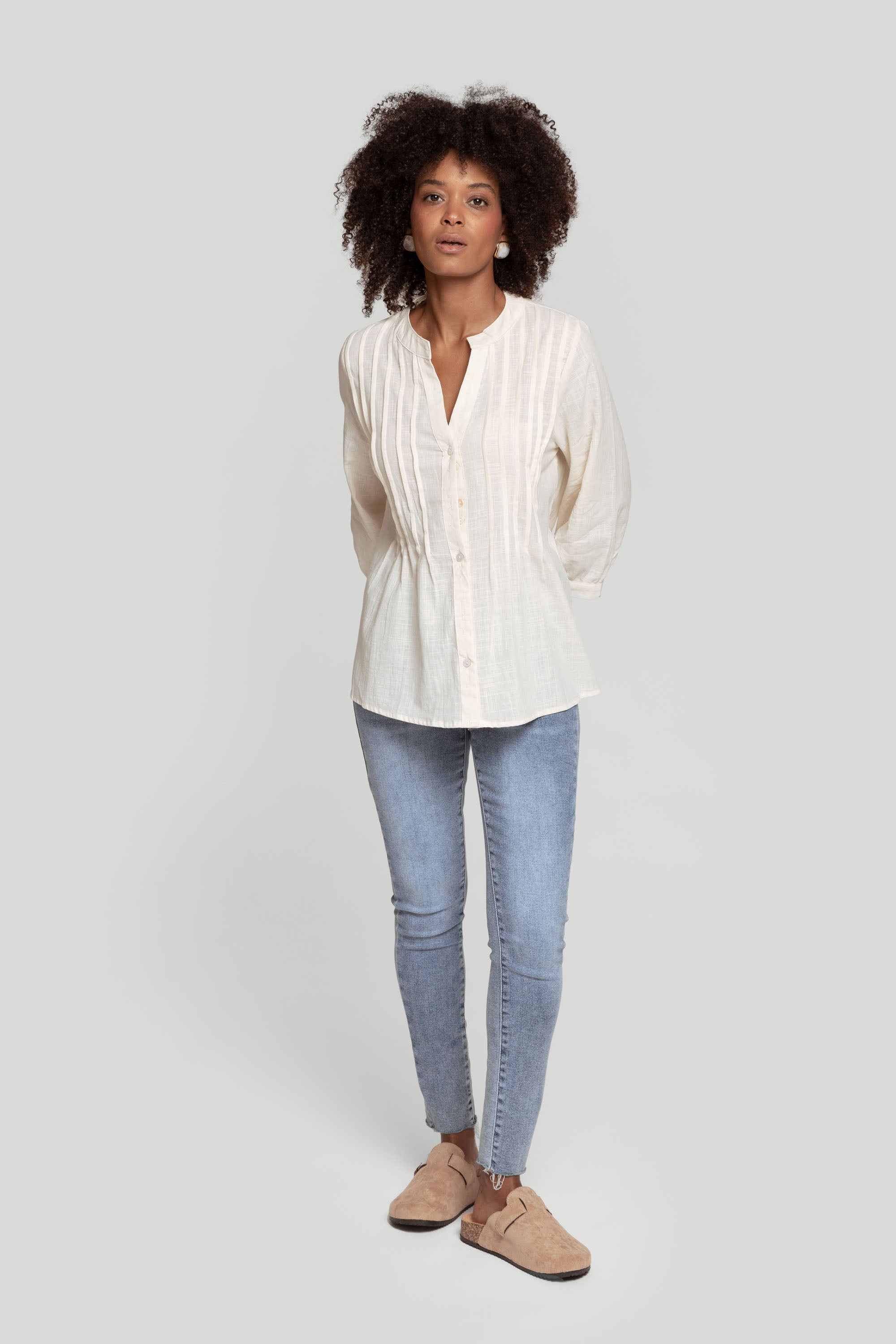 CAMISA  PLIEGUES