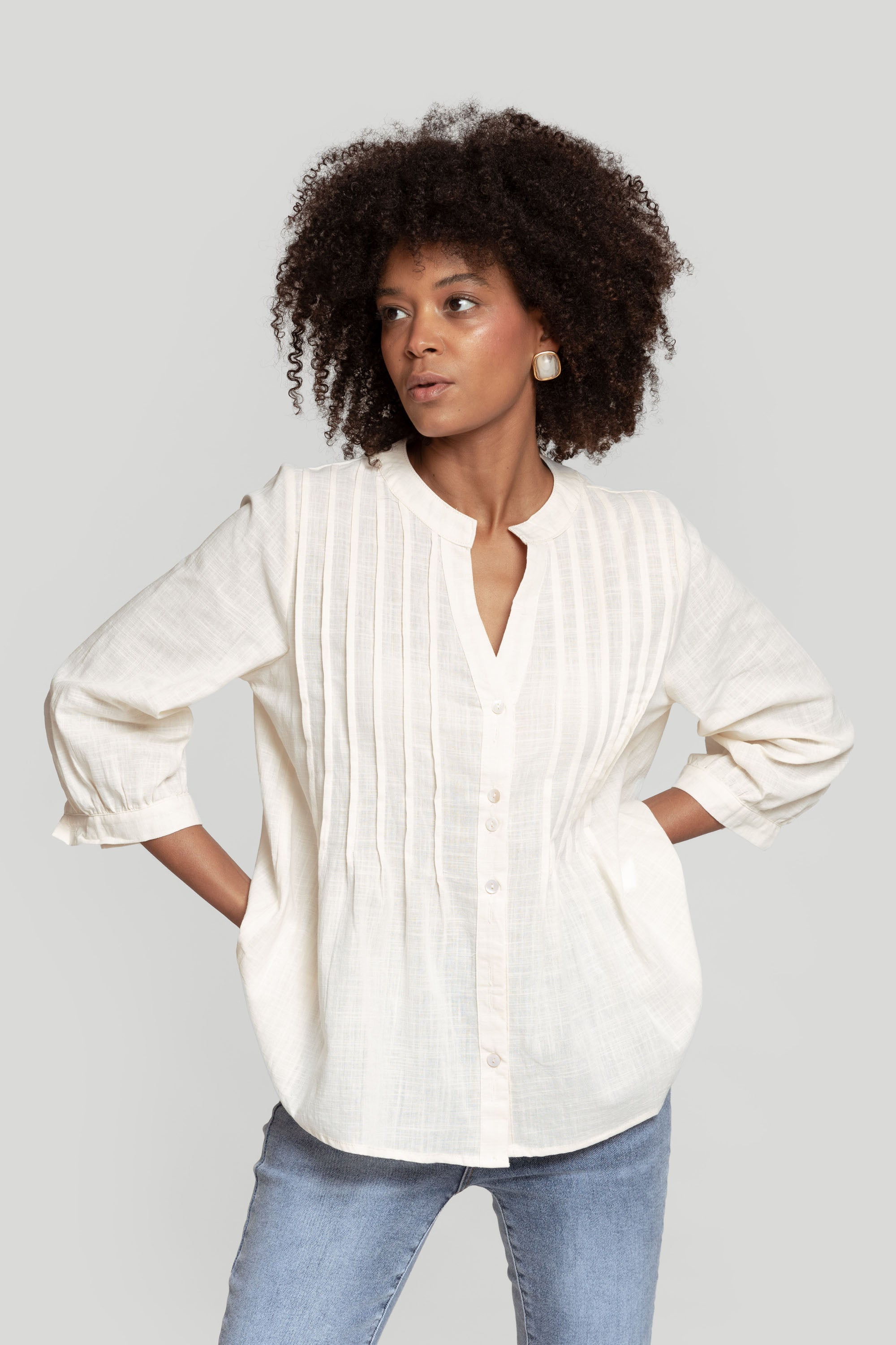 CAMISA  PLIEGUES