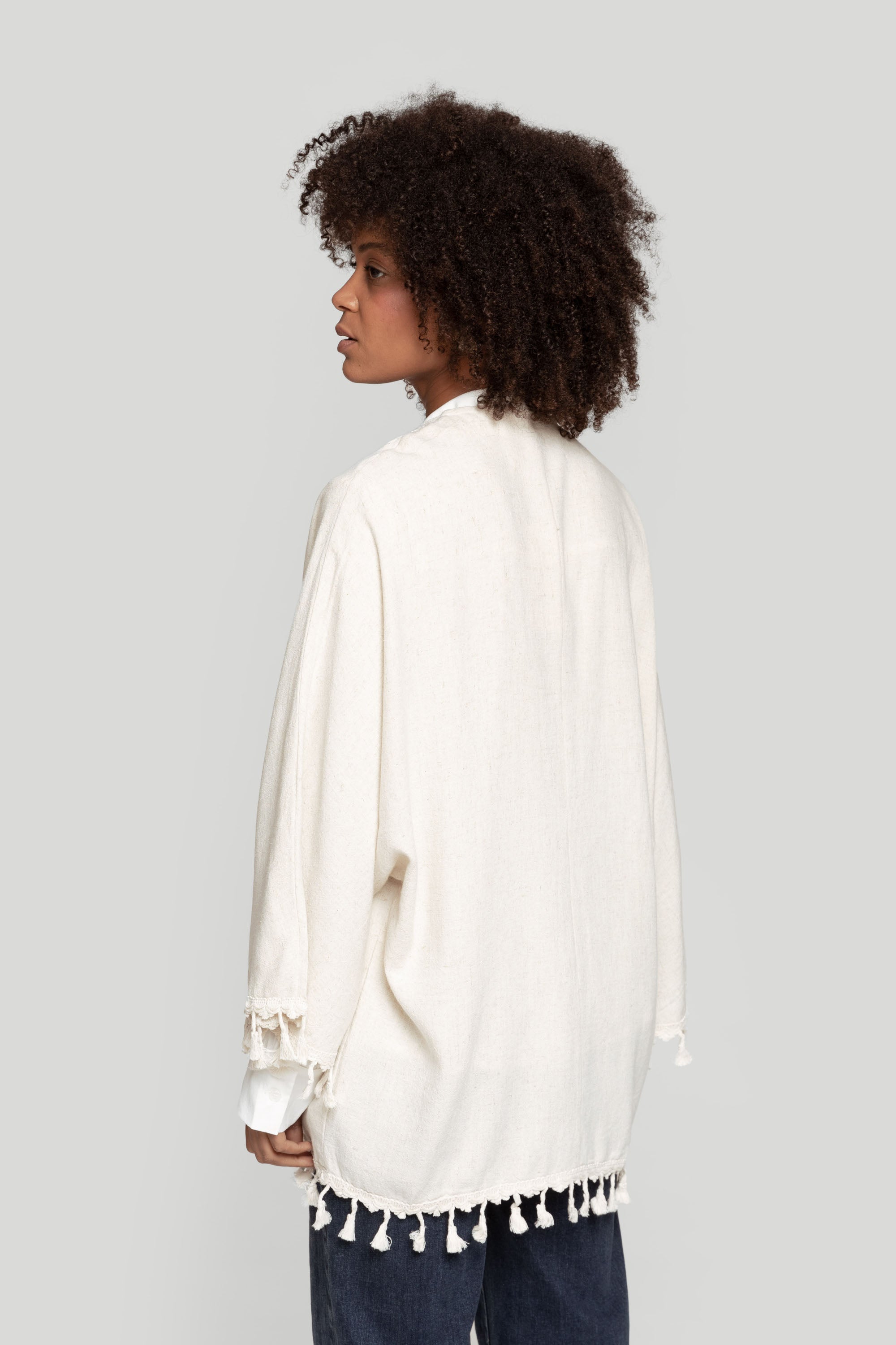 CHAQUETA  POMPONES