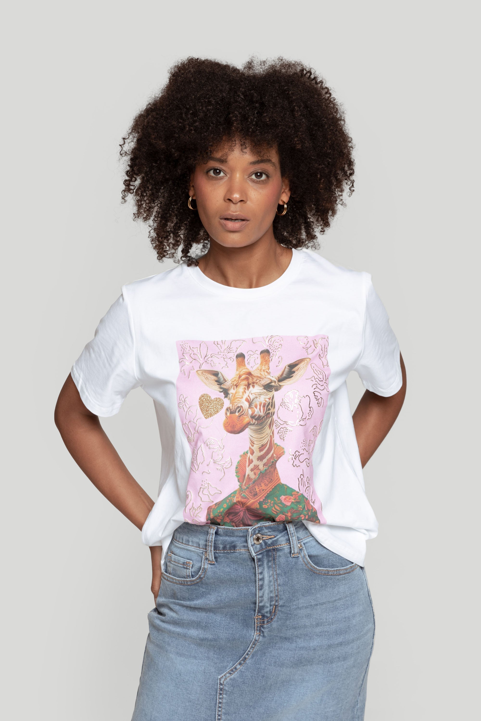 CAMISETA  JIRAFA
