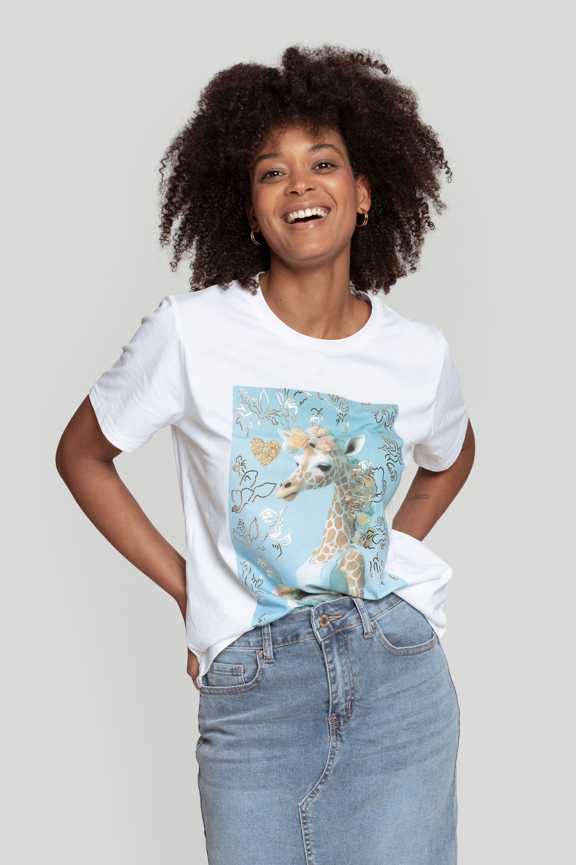 CAMISETA  JIRAFA