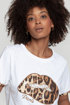 CAMISETA  LABIOS