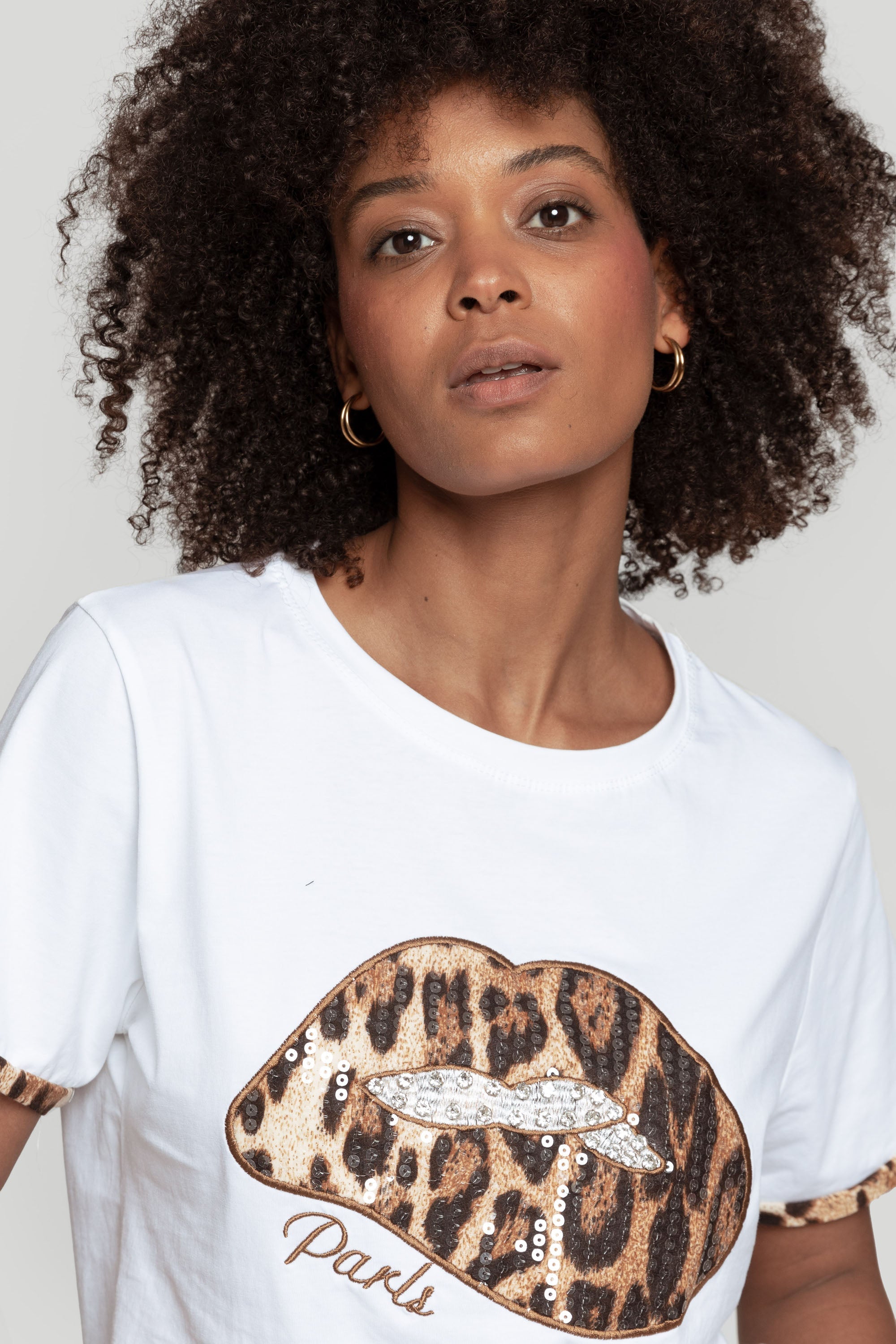 CAMISETA  LABIOS