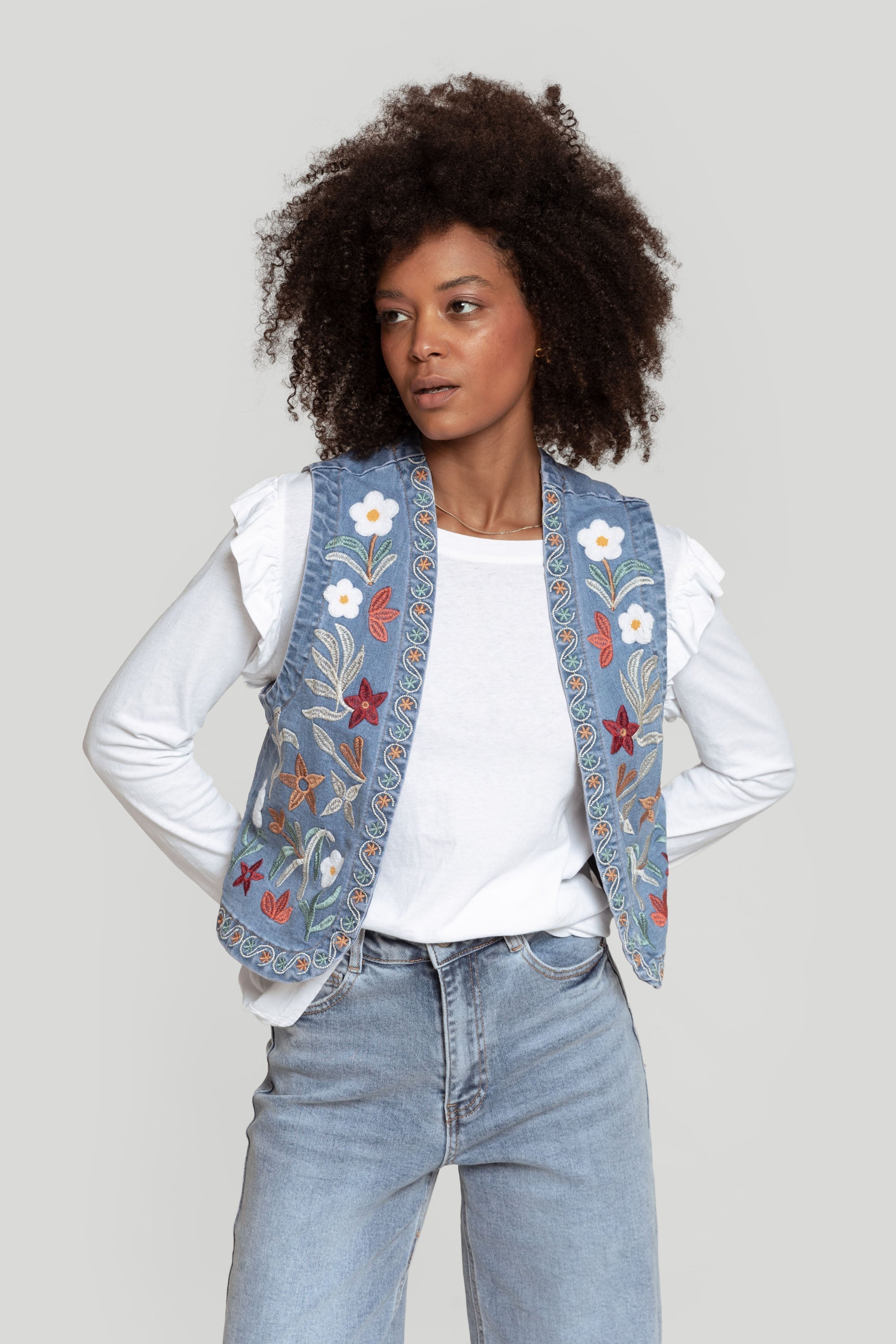CHALECO  DENIM