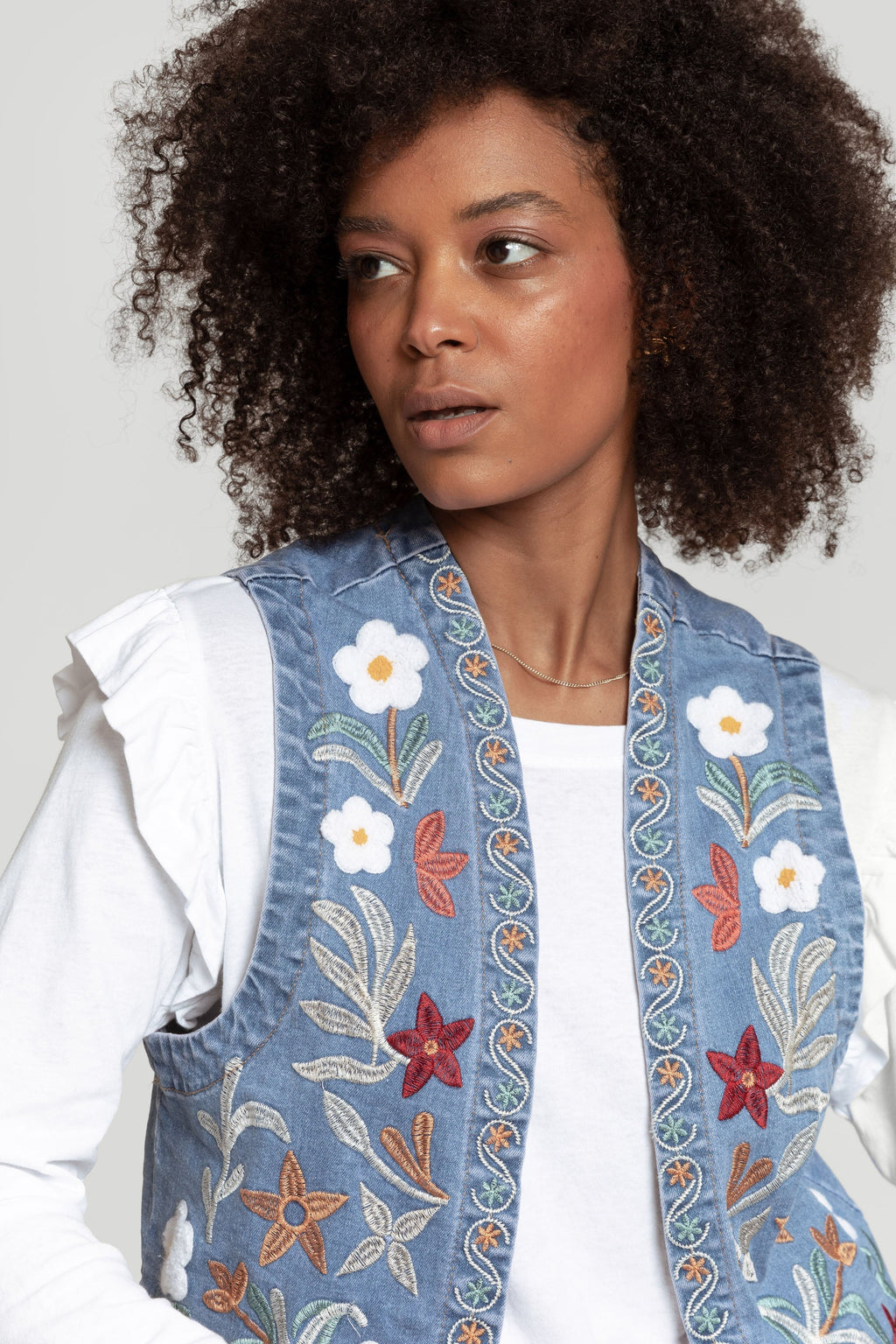 CHALECO  DENIM