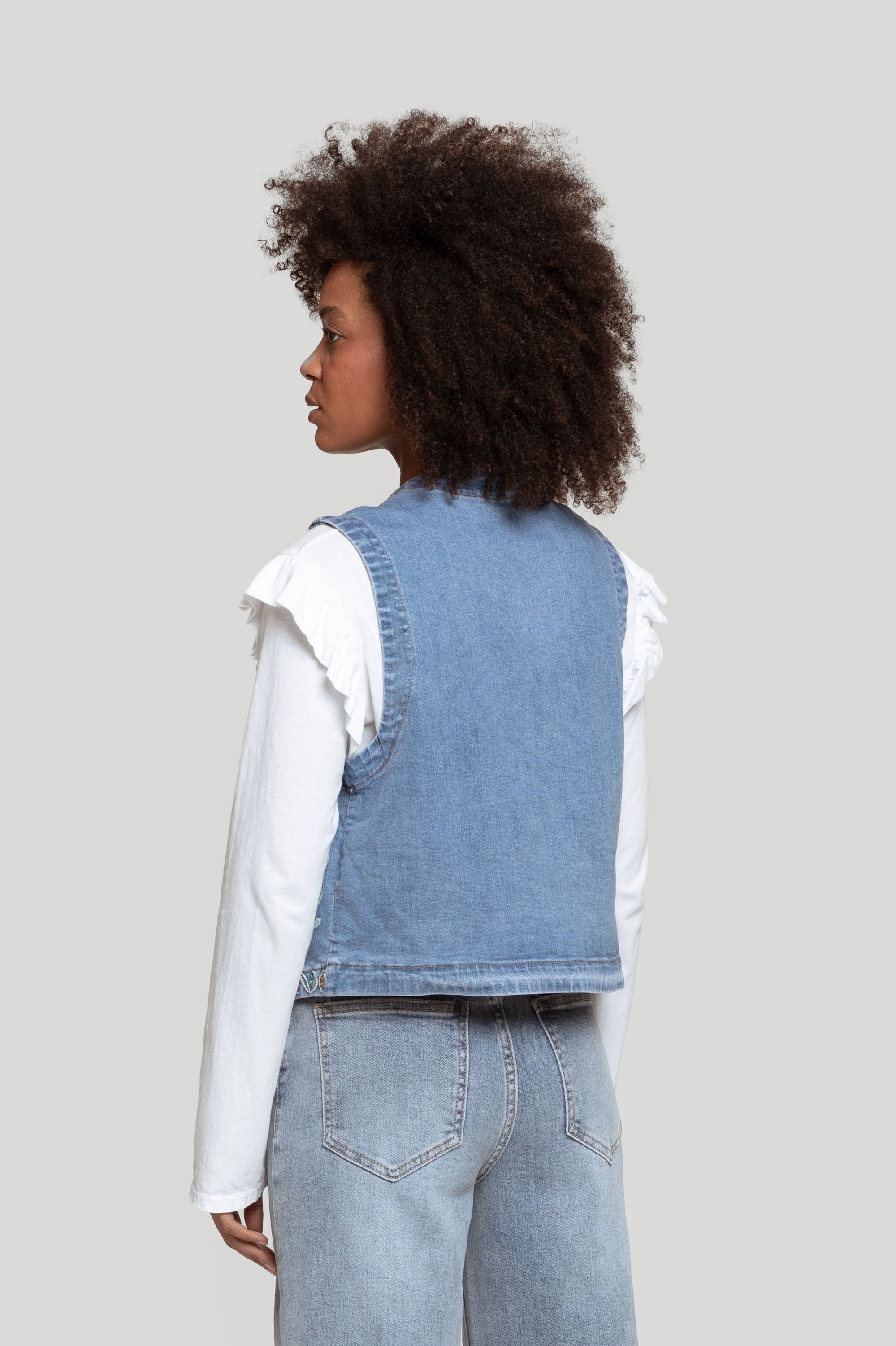 CHALECO  DENIM