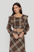BLUSA  CUADROS