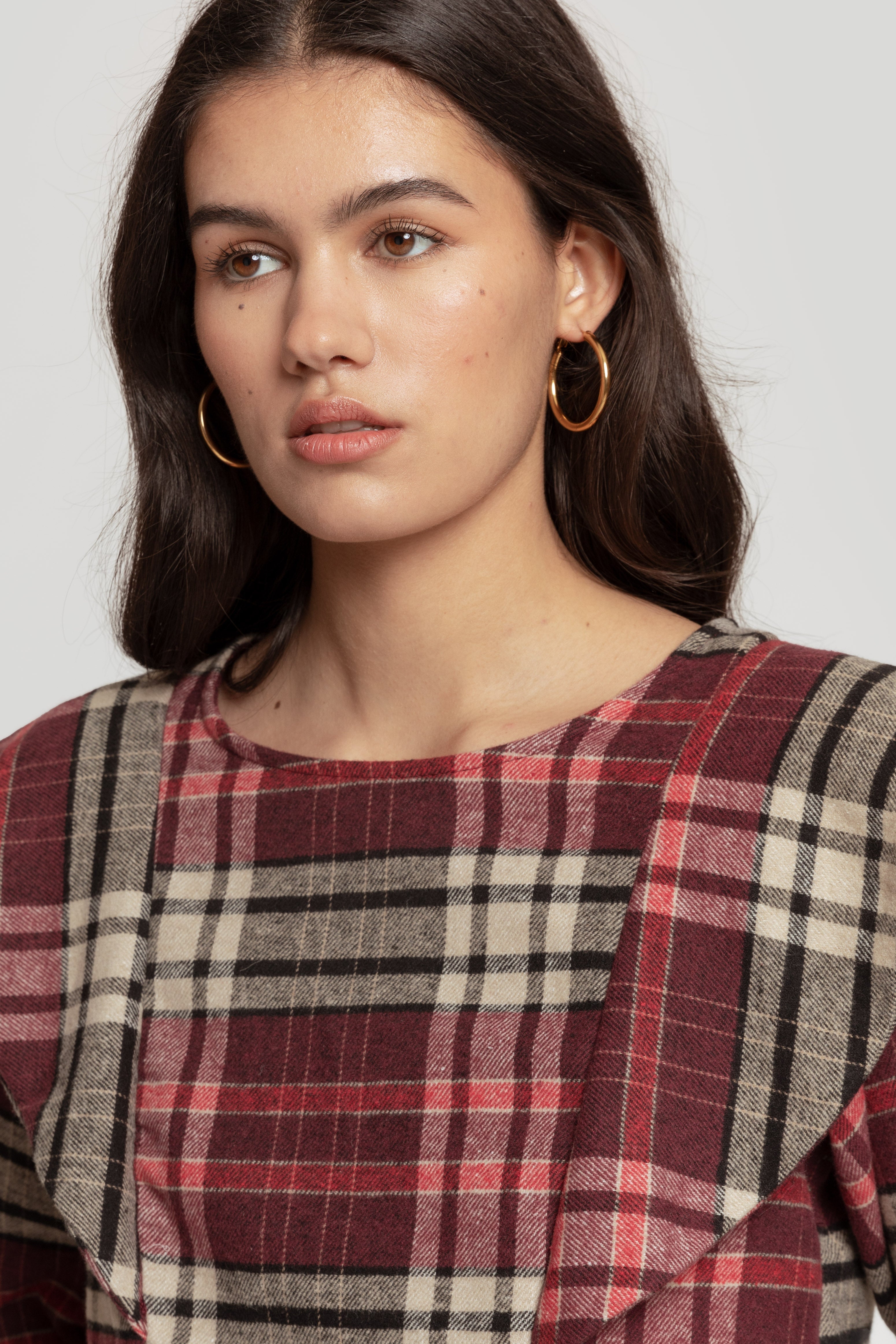 BLUSA  CUADROS