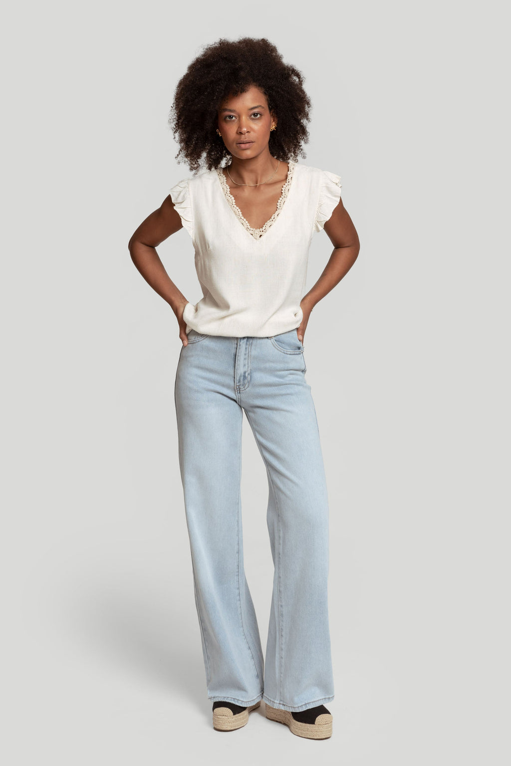 JEANS LAULIA LAGE MID-RISE
