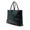 Large Leather Intrecciato The Arco Tote