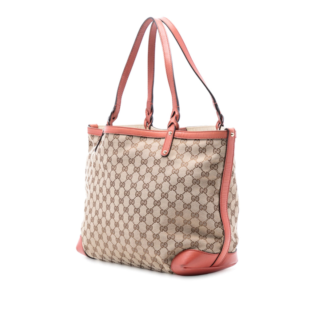 Medium GG Canvas Craft Tote
