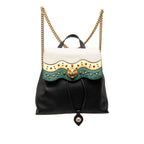Leather Studded Animalier Malin Backpack