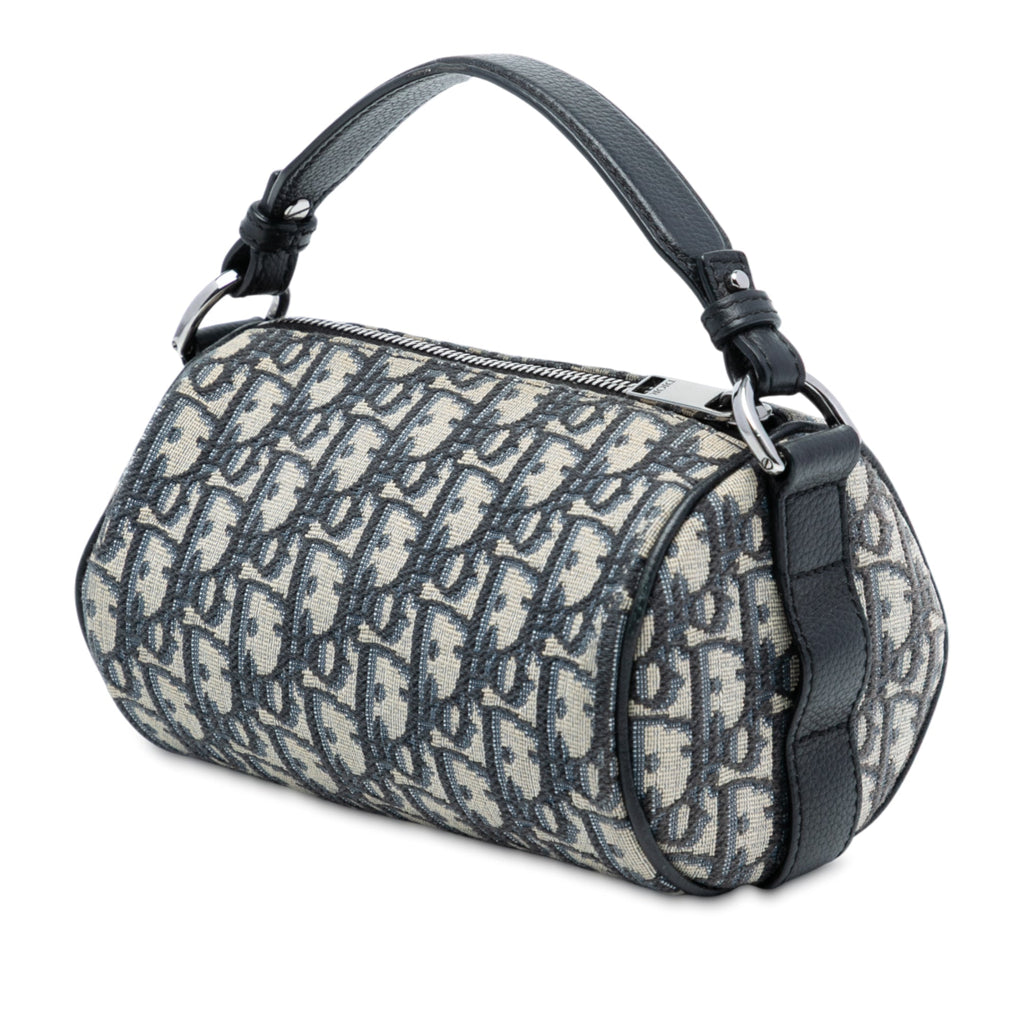 Mini Oblique Canvas Roller Messenger Bag