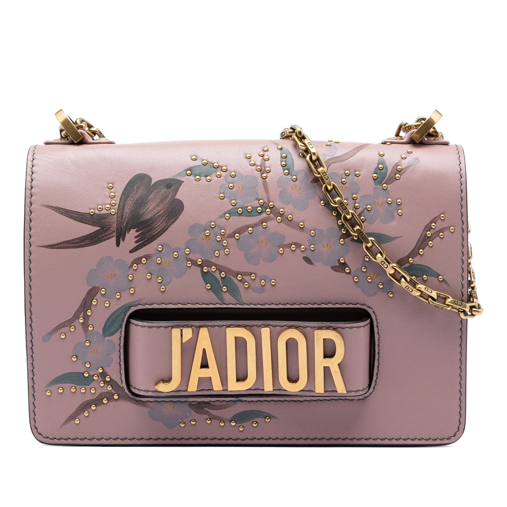 Jardin Japonais Medium Calfskin JAdior Chain Flap