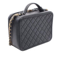 Large Caviar CC Filigree Vanity Case