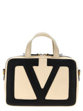 Valentino Garavani Top Handle Bag — Cream