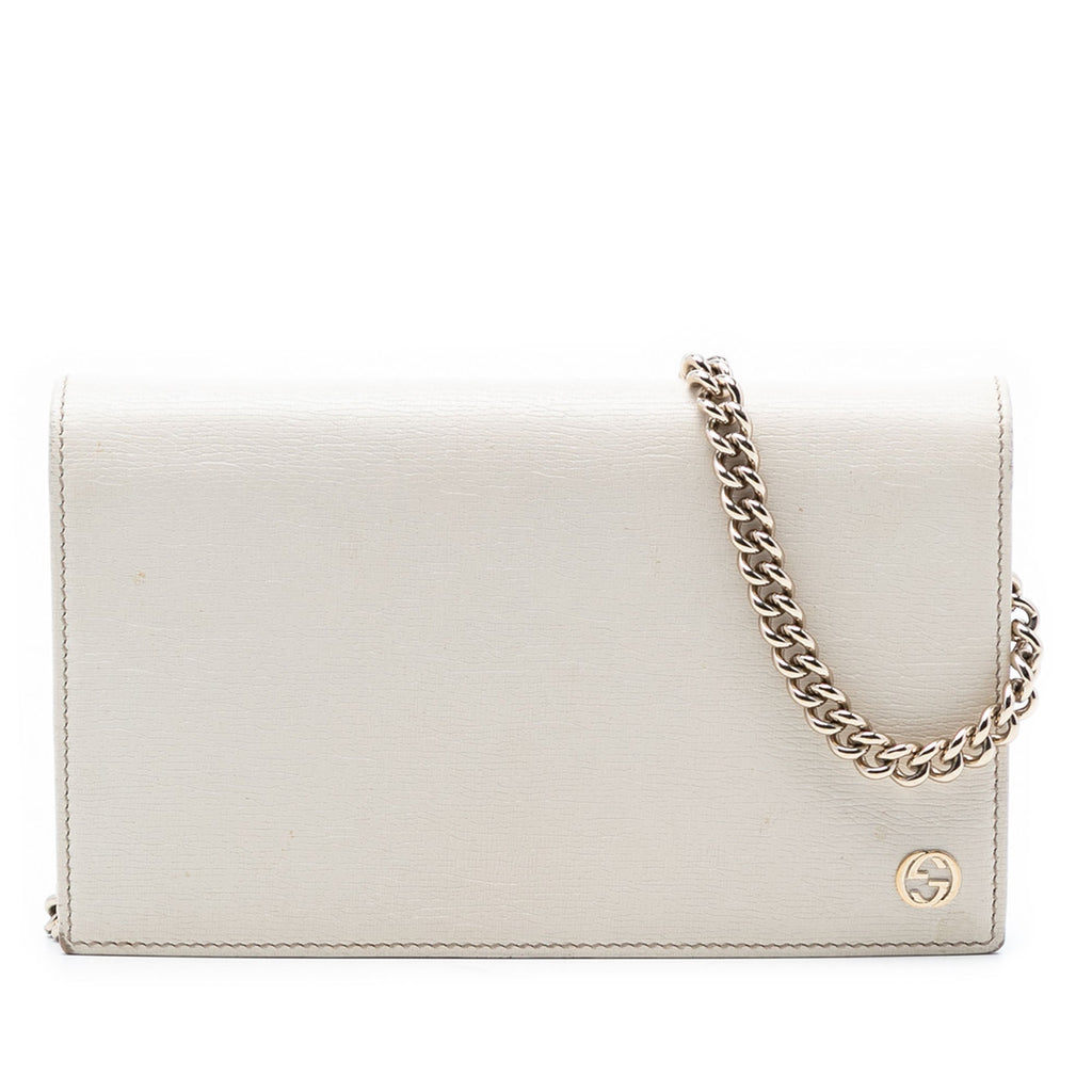 Leather Betty Wallet On Chain
