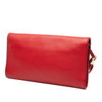 Leather Soho Disco Clutch
