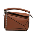Nano Calfskin Puzzle Satchel