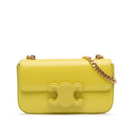 Calfskin Cuir Triomphe Chain Shoulder Bag