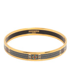 Narrow Printed Enamel Bangle 65