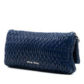 Matelasse Nappa Crystal Chain Satchel