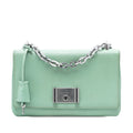 Saffiano Lux Chain Lock Flap