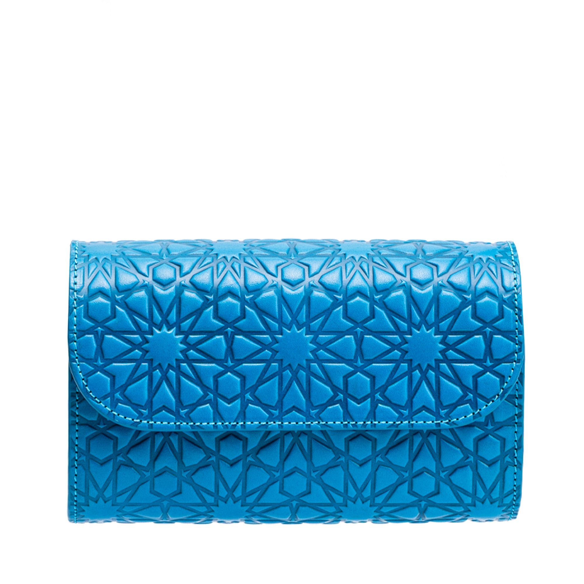 Blue Small Leather Bag Bayarcal