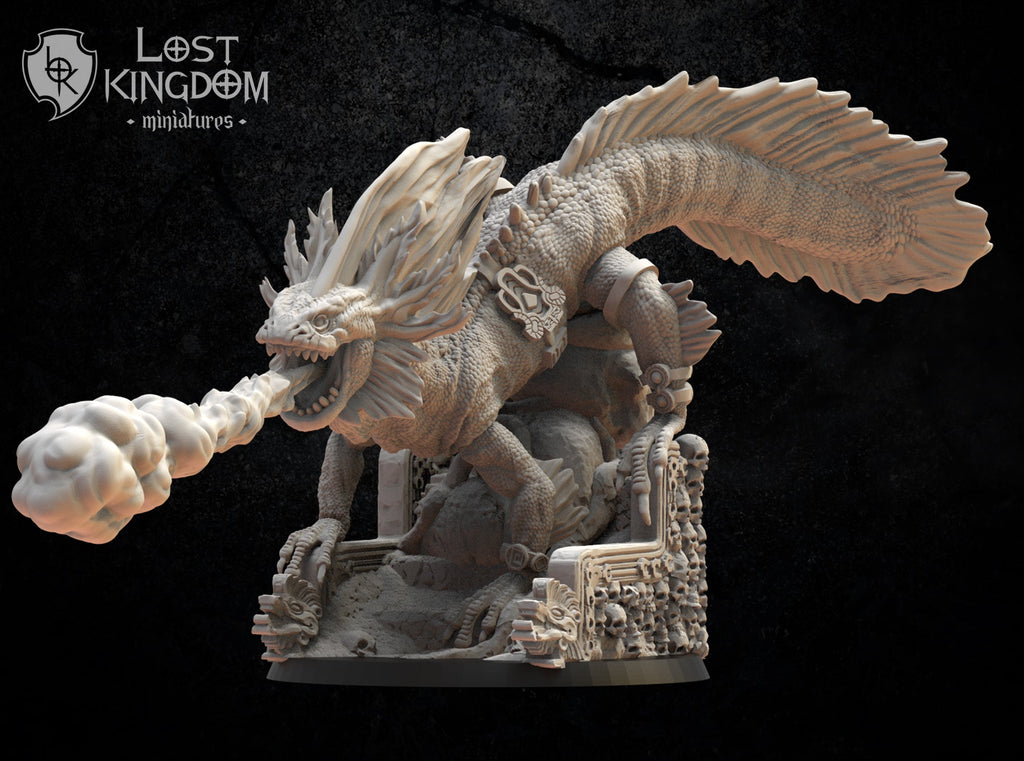 Tlemiahuatl, salamanders, Lost Kingdom Miniatures