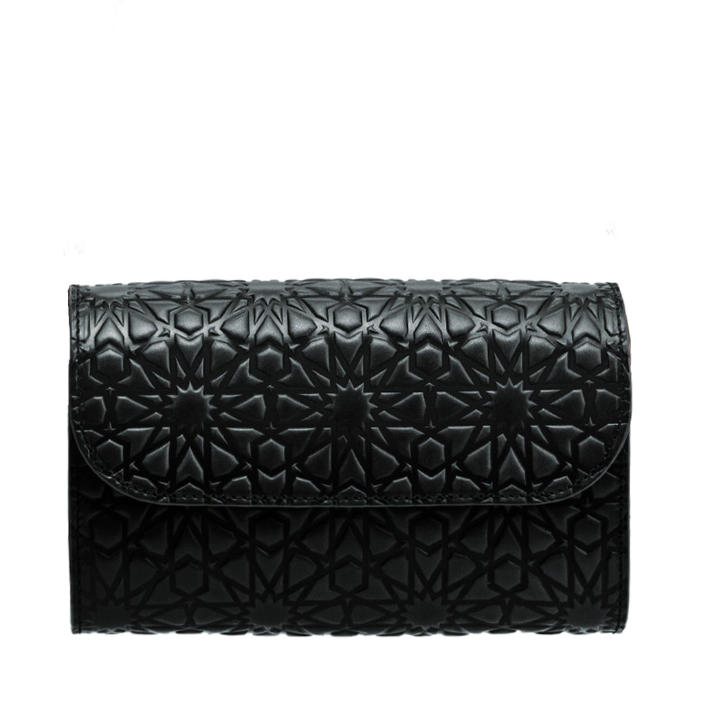 Small Black Leather Bag Bayarcal