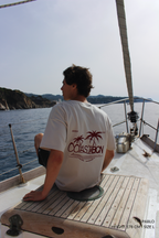Cream Horizon T-shirt