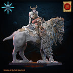 Freyja, the half giant, Wasteland sorceress, Lost Kingdom Miniatures